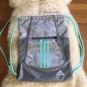 Adidas drawstring backpack